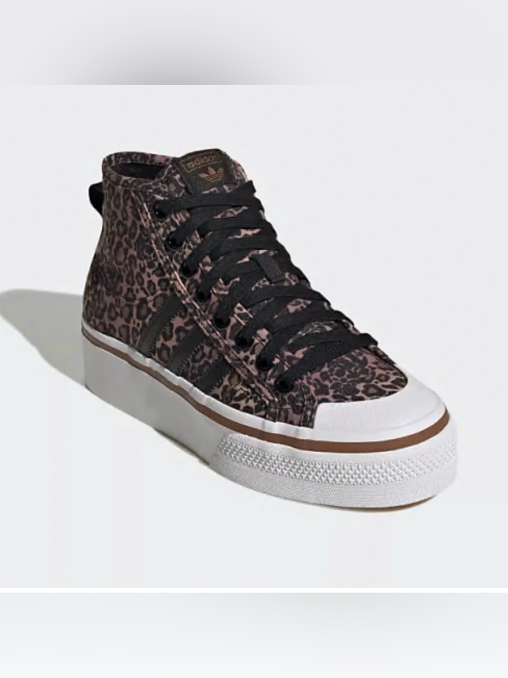 adidas Originals Nizza Platform Mid Sneakers Size 6
